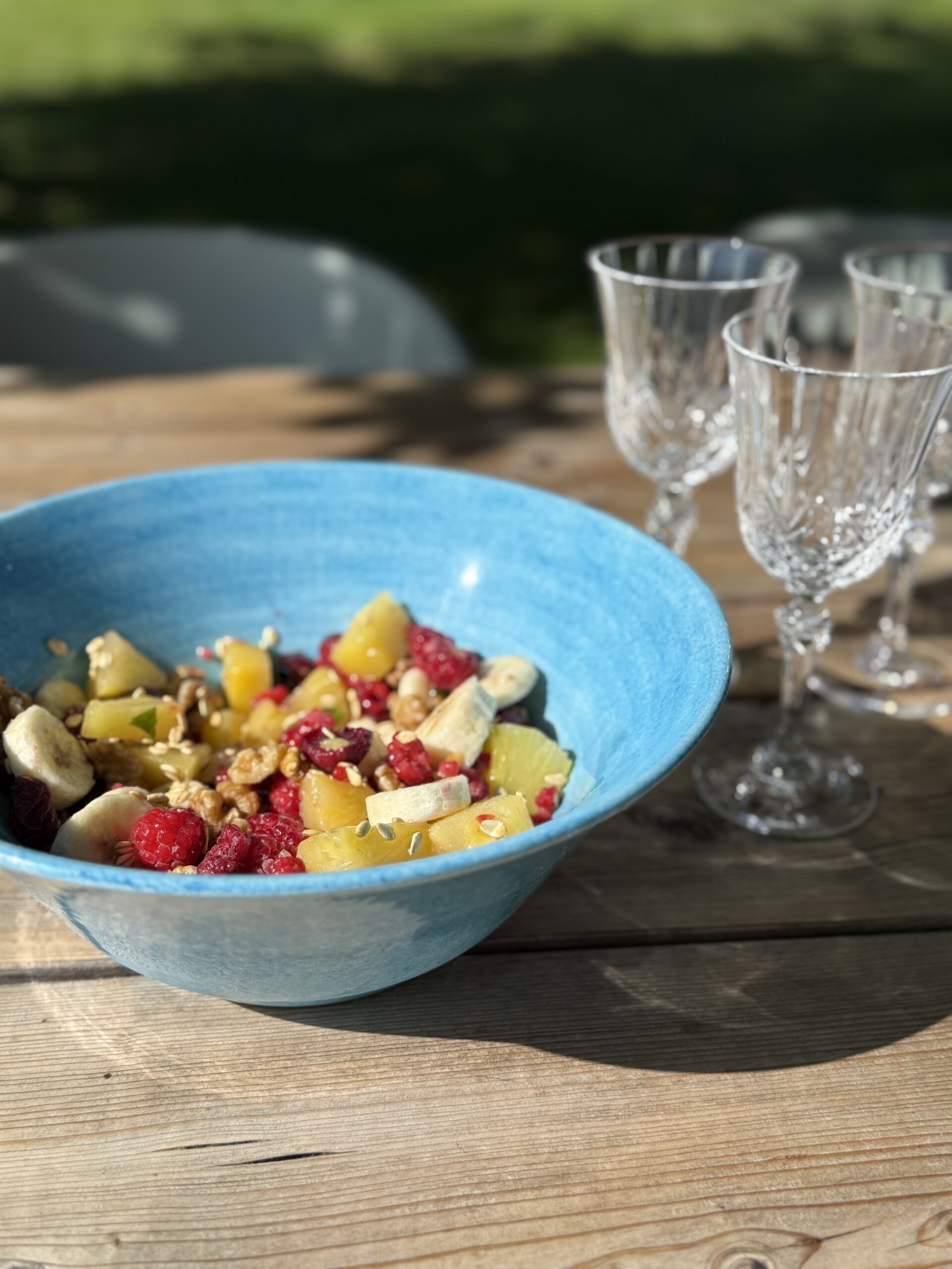 Sommarfrukost ute